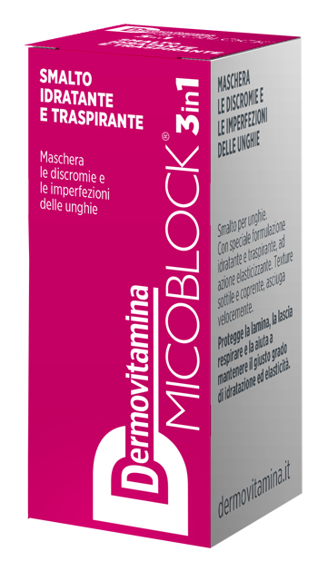 DERMOVITAMINA MICOBLOCK 3 IN 1 SMALTO IDRATANTE E TRASPIRANTE FUCSIA 5 ML - Farmacia Dott. Pasquale Russo