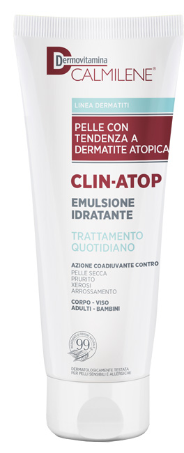 DERMOVITAMINA CALMILENE CLIN-ATOP EMULSIONE IDRATANTE TRATTAMENTO QUOTIDIANO PER PELLE CON TENDENZA A DERMATITE ATOPICA 400 ML - Farmacia Dott. Pasquale Russo