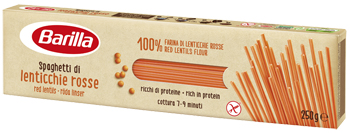 BARILLA SPAGHETTI DI LENTICCHIE ROSSE 250 G - Farmacia Dott. Pasquale Russo