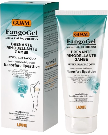 GUAM FANGOGEL DRENANTE RIMODELLANTE GAMBE 200 ML - Farmacia Dott. Pasquale Russo