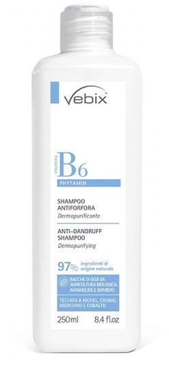 VEBIX PHYTAMIN SHAMPOO ANTIFORFORA DERMOPURIFICANTE 250 ML - Farmacia Dott. Pasquale Russo
