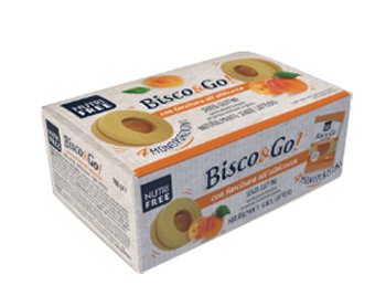 NUTRIFREE BISCO&GO CON FARCITURA ALL'ALBICOCCA 4X40 G - Farmacia Dott. Pasquale Russo