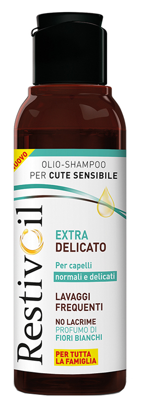 RESTIVOIL EXTRA DELICATO PER CAPELLI NORMALI E DELICATI LAVAGGI FREQUENTI 100 ML - Farmacia Dott. Pasquale Russo