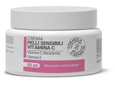 FORMULA CREMA VISO PELLI SENSIBILI VITAMINA C 50 ML SENZA CONSERVANTI - Farmacia Dott. Pasquale Russo