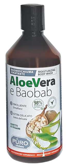 PURO BAGNOSCHIUMA ALOE E BAOBAB 500 ML - Farmacia Dott. Pasquale Russo