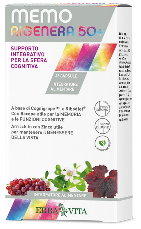 MEMO RIGENERA 50+ 45 CAPSULE - Farmacia Dott. Pasquale Russo