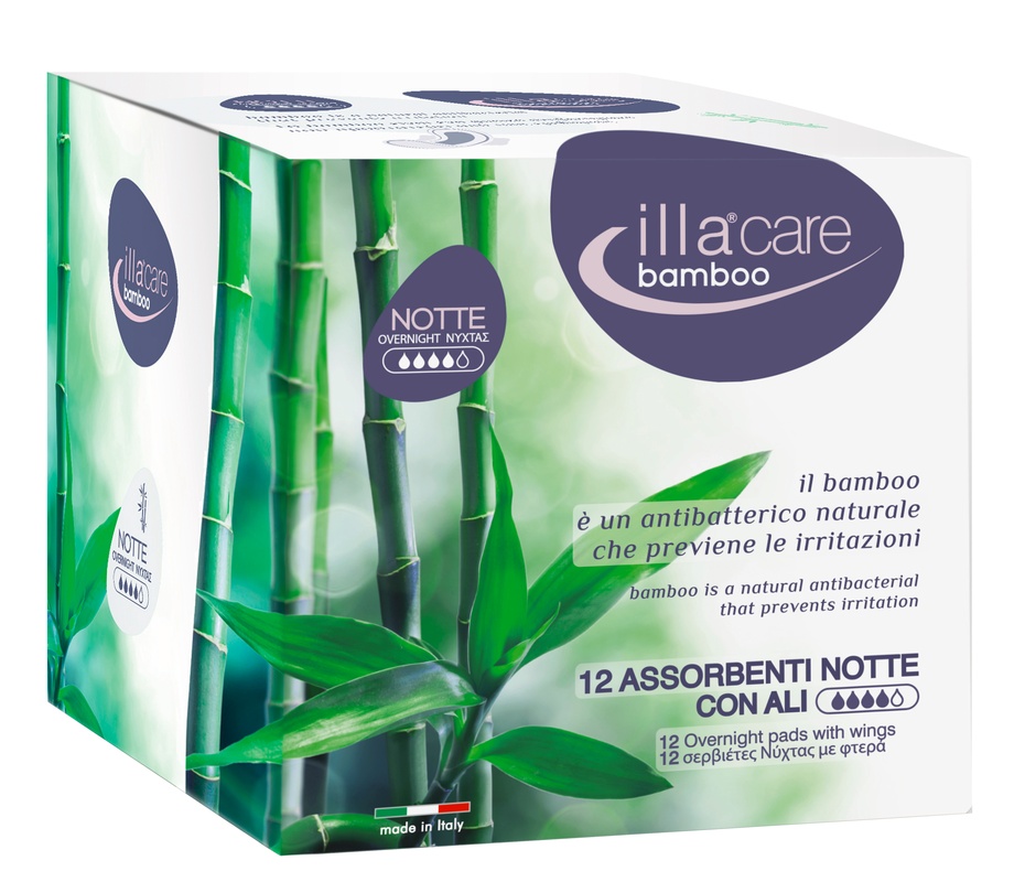 ILLA CARE BAMBOO ASSORBENTE NOTTE 12 PEZZI - Farmacia Dott. Pasquale Russo