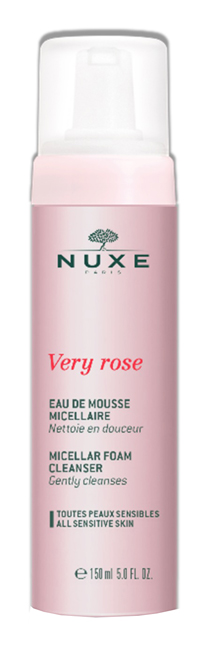 NUXE VERY ROSE MOUSSE LEGGERA DETERGENTE 150 ML - Farmacia Dott. Pasquale Russo