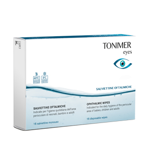 TONIMER EYES SALVIETTINE OFTALMICHE 16 PEZZI - Farmacia Dott. Pasquale Russo