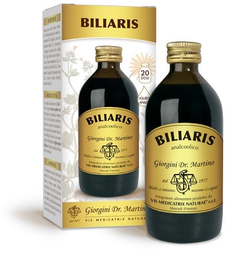 BILIARIS LIQUIDO ANALCOOLICO 200 ML - Farmacia Dott. Pasquale Russo