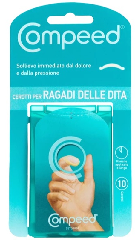 COMPEED CEROTTI PER RAGADI DITA 10 PEZZI - Farmacia Dott. Pasquale Russo