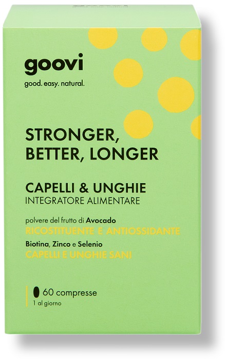 GOOVI CAPELLI&UNGHIE 60 COMPRESSE - Farmacia Dott. Pasquale Russo