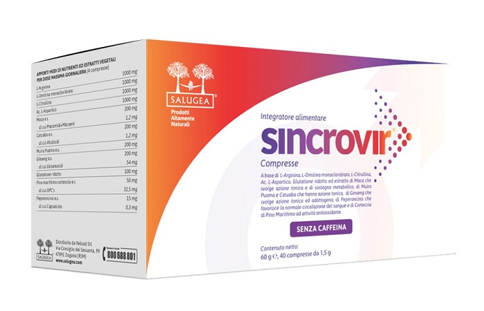 SALUGEA SINCROVIR 40 COMPRESSE - Farmacia Dott. Pasquale Russo