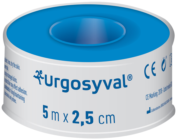 CEROTTO IN ROCCHETTO URGO URGOSYVAL 5 M X 2,5 CM - Farmacia Dott. Pasquale Russo