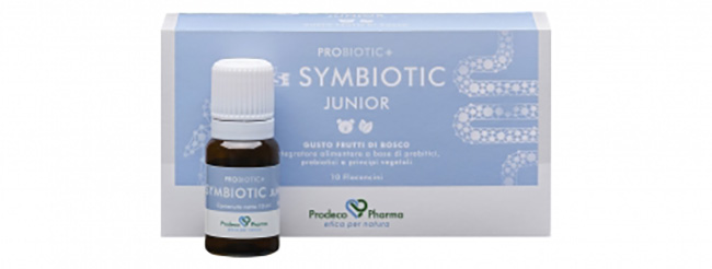 PROBIOTIC+ GSE SYMBYOTIC JUNIOR FRUTTI DI BOSCO 10 FLACONCINI - Farmacia Dott. Pasquale Russo