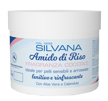 SILVANA AMIDO DI RISO COCCOLE CON ALOE VERA E CALENDULA 200 G - Farmacia Dott. Pasquale Russo