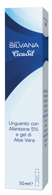 SILVANA CICASIL UNGUENTO ALL'ALLANTOINA 5% E GEL DI ALOE VERA 50 ML - Farmacia Dott. Pasquale Russo