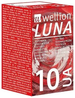 WELLION STRISCE PER LA DETERMINAZIONE DELL'ACIDO URICO 10 PEZZI - Farmacia Dott. Pasquale Russo