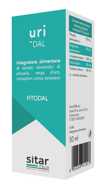URIDAL 50 ML FITODAL - Farmacia Dott. Pasquale Russo