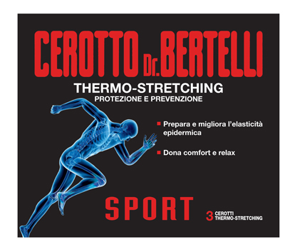 DR BERTELLI CEROTTO SPORT 3 PEZZI - Farmacia Dott. Pasquale Russo
