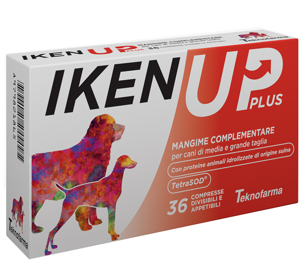 IKEN UP PLUS CANI MEDIA GRANDE TAGLIA SCATOLA 36 COMPRESSE - Farmacia Dott. Pasquale Russo