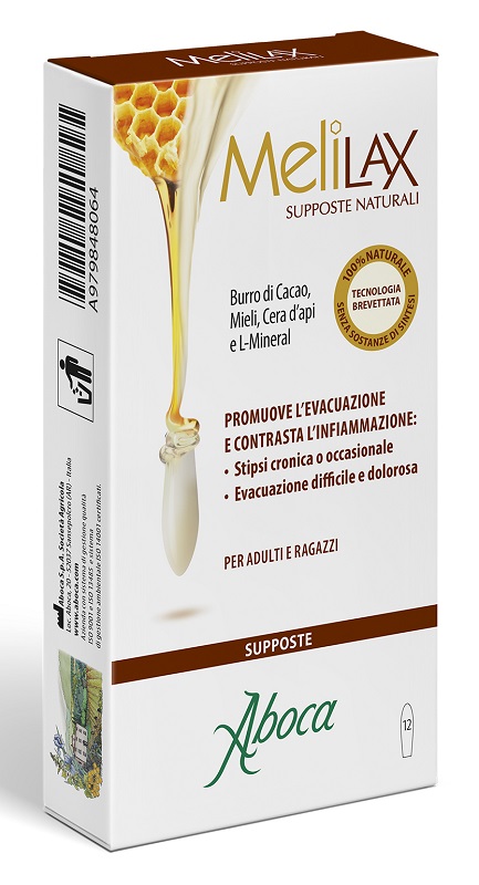 MELILAX 12 SUPPOSTE - Farmacia Dott. Pasquale Russo
