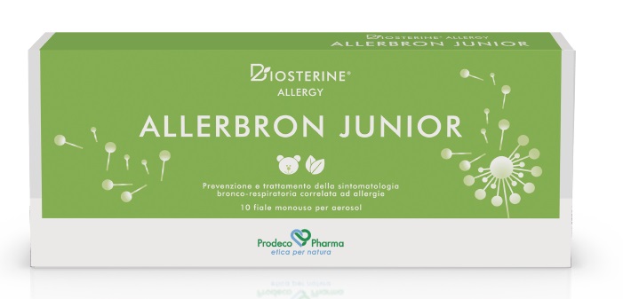 BIOSTERINE ALLERGY ALLERBRON JUNIOR 10 FIALE DA 5 ML - Farmacia Dott. Pasquale Russo