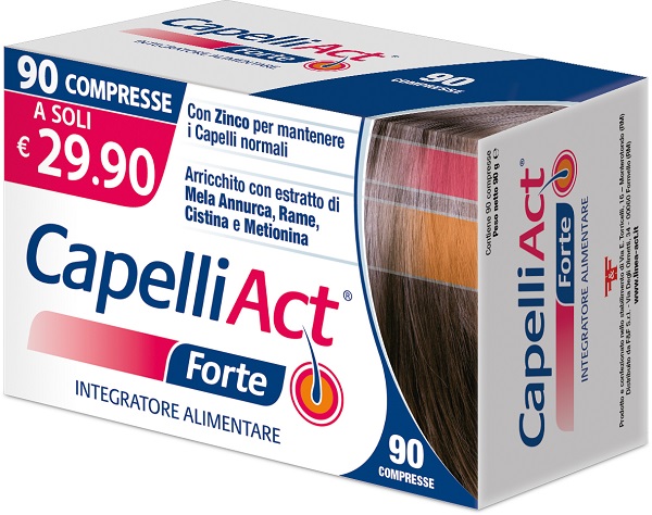 CAPELLI ACT FORTE 90 COMPRESSE - Farmacia Dott. Pasquale Russo