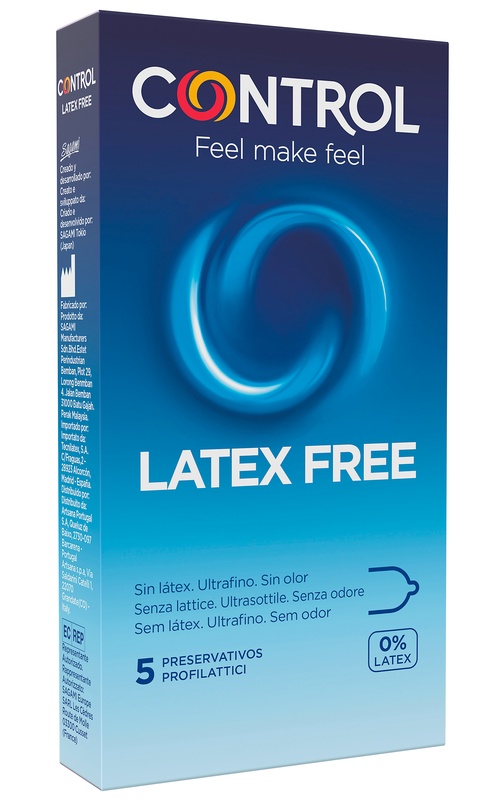 CONTROL LATEX FREE 5 PEZZI - Farmacia Dott. Pasquale Russo
