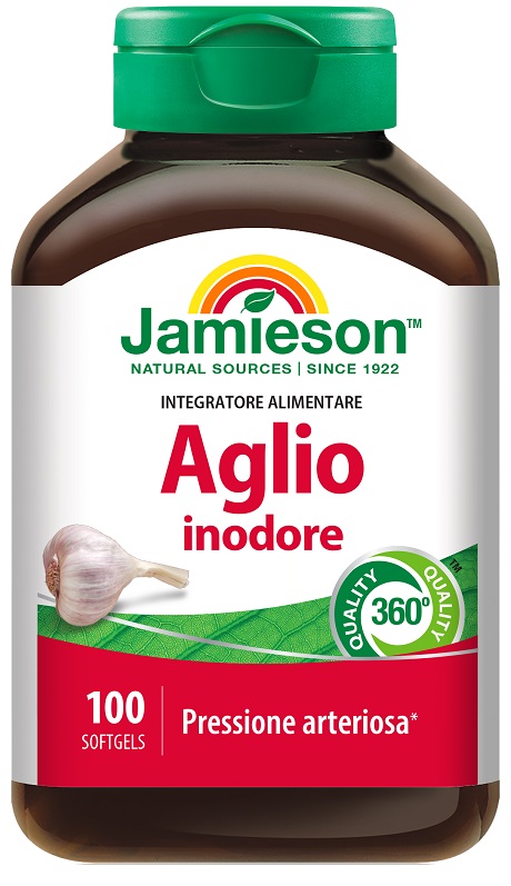 JAMIESON AGLIO INODORE 100 SOFTGEL - Farmacia Dott. Pasquale Russo