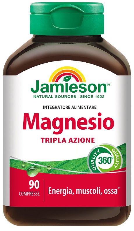 JAMIESON MAGNESIO TRIPLA AZIONE 90 COMPRESSE - Farmacia Dott. Pasquale Russo
