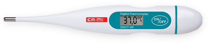 TERMOMETRO DIGITALE DIGIT 40 A 40 SECONDI CON PUNTA RIGIDA - Farmacia Dott. Pasquale Russo