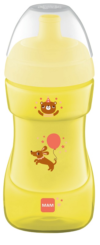 MAM TAZZA SPORTS 330 ML 12+ BECCUCCIO RIGIDO NEUTRO - Farmacia Dott. Pasquale Russo
