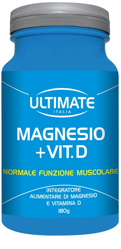 ULTIMATE MAGNESIO+VIT D 180 G - Farmacia Dott. Pasquale Russo
