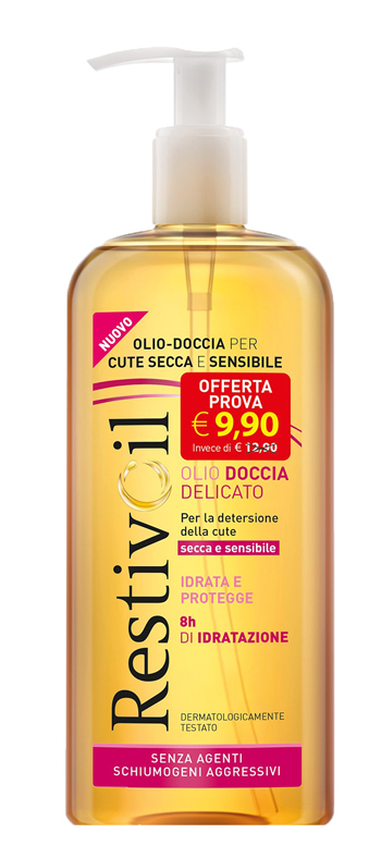 RESTIVOIL OLIO DOCCIA DELICATO 400 ML TAGLIO PREZZO - Farmacia Dott. Pasquale Russo
