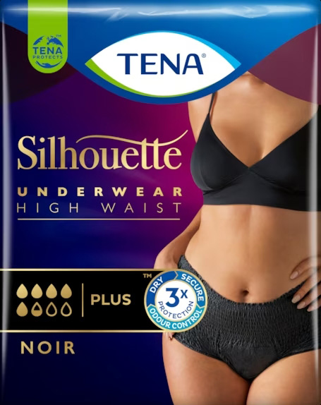 PANNOLONE A MUTANDINA ASSORBENTE TENA SILHOUETTE NOIR M VITA ALTA 9 PEZZI - Farmacia Dott. Pasquale Russo