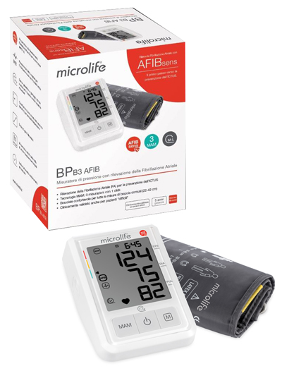 MISURATORE DI PRESSIONE MICROLIFE B3 AFIB - Farmacia Dott. Pasquale Russo