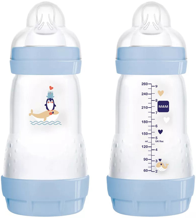 MAM BIBERON EASY START 260 ML 2+ TETTARELLA 2 MASCHIO - Farmacia Dott. Pasquale Russo