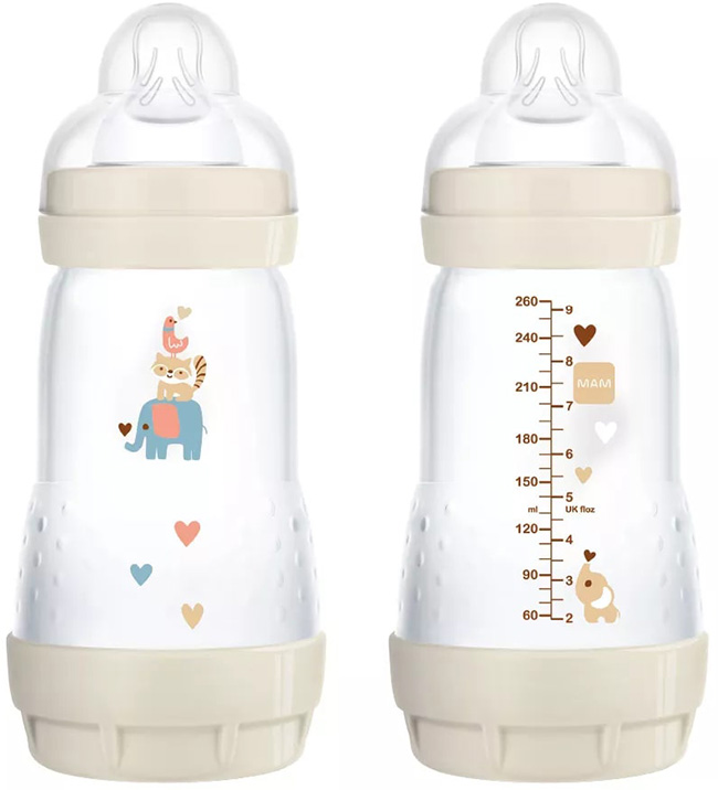 MAM BIBERON EASY START 260 ML 2+ TETTARELLA 2 NEUTRO - Farmacia Dott. Pasquale Russo