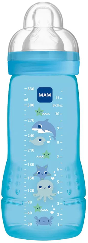 MAM EASY ACTIVE BIBERON 4+ 330 ML TETTARELLA 3 MASCHIO - Farmacia Dott. Pasquale Russo