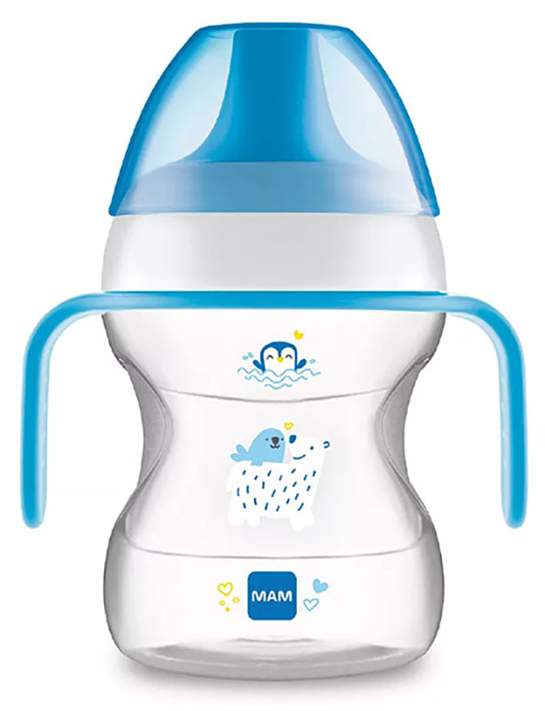 MAM LEARN TO DRINK CUP 190 ML 6+ BECCUCCIO RIGIDO MASCHIO - Farmacia Dott. Pasquale Russo