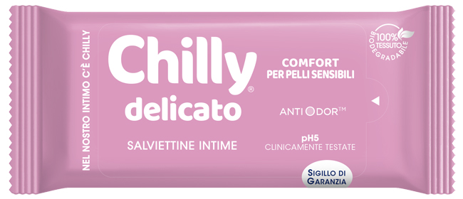 CHILLY SALVIETTE INTIME DELICATE 12 PEZZI - Farmacia Dott. Pasquale Russo