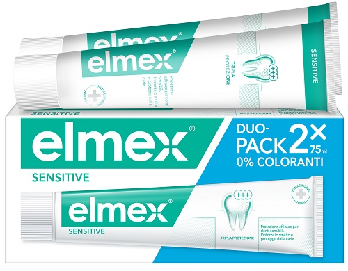 ELMEX SENSITIVE DENTIFRICIO BITUBO 2X75 ML - Farmacia Dott. Pasquale Russo