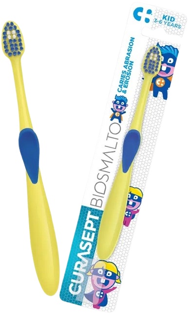 CURASEPT SPAZZOLINO BIOSMALTO KIDS 3-6 ANNI - Farmacia Dott. Pasquale Russo
