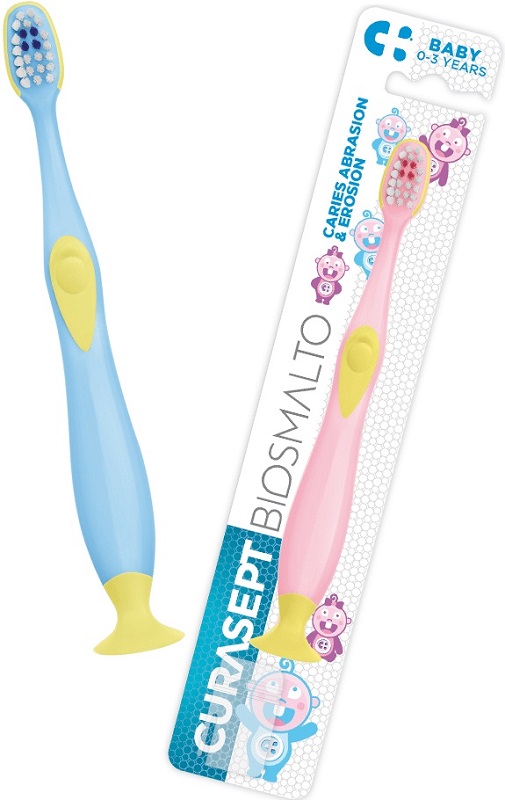 CURASEPT SPAZZOLINO BIOSMALTO BABY 0-3 ANNI - Farmacia Dott. Pasquale Russo