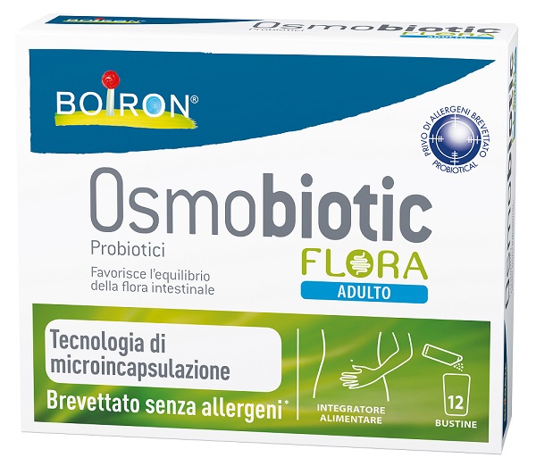 OSMOBIOTIC FLORA ADULTO 12 BUSTINE - Farmacia Dott. Pasquale Russo