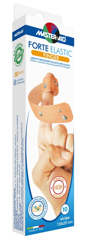 CEROTTO MASTER-AID ELASTIC FINGER 10 PEZZI - Farmacia Dott. Pasquale Russo