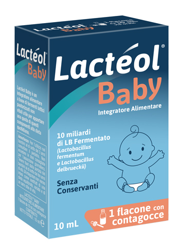 LACTEOL BABY FLACONE CON CONTAGOCCE 10 ML - Farmacia Dott. Pasquale Russo