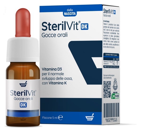 STERILVIT DK GOCCE 5 ML - Farmacia Dott. Pasquale Russo