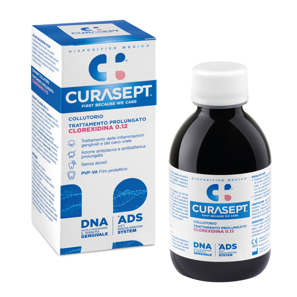 CURASEPT COLLUTORIO 0,12 ADS + DNA 200 ML - Farmacia Dott. Pasquale Russo